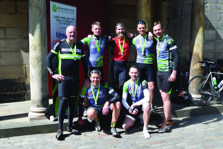 Charity Cycling Event Tours UK Wind Farms