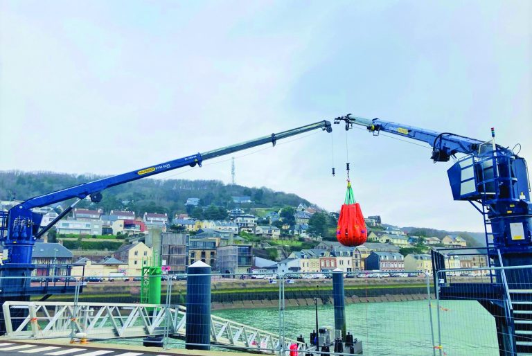 Palfinger equips French regions with offshore wind cranes