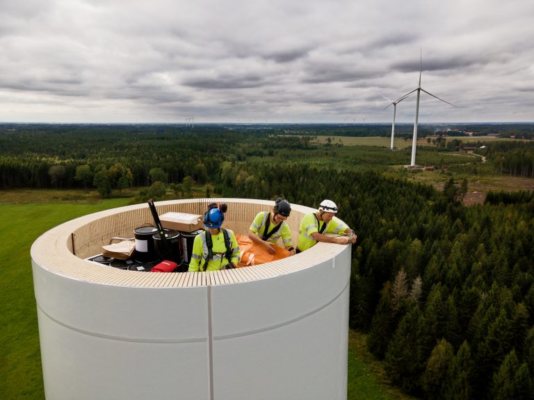 Rethinking wind power’s towers and turbines