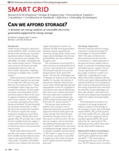 Can We Afford Storage?